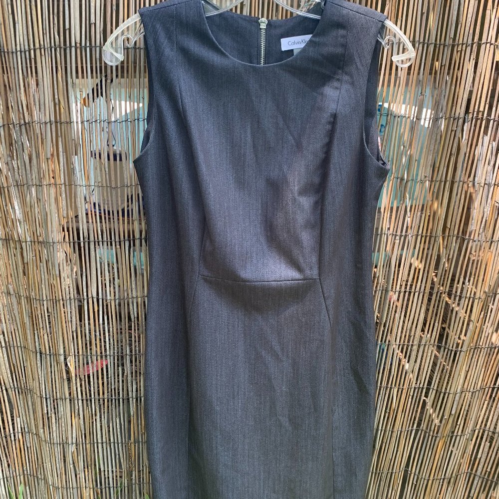 Calvin Klein Dark Blue Sheath dress